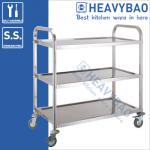 Stainless Steel Serving Trolley-A1004