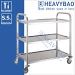 Stainless Steel Serving Trolley