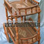 Wooden Serving Trolley