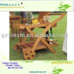 wood trolley