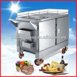 Hot saling stainless hotel food delivery cart