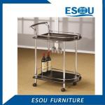 METAL RESTAURANT FOOD SERVING CART