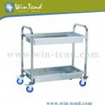 Deep Tray Stainless Steel Trolley