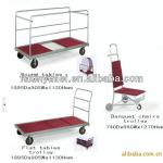 Convenient hotel Table trolley / Chair trolley