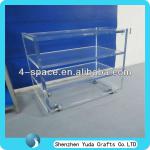 2013 High Strength Perspex Restaurant Trolley/Acrylic Plexiglass Dining Car