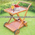 Wooden Tea Trolley