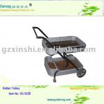 rattan trolley/rattan furniture-XS-323B