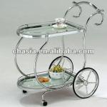 metal tea trolley-TI566