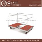 stainless steel banquet table trolley with wheels(RX-AC080)
