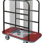Hotel Glass Turntable Collection Trolley (F-193)