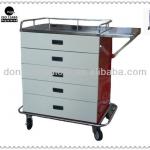 CE and ISO Approved Stainless Steel Hospital Trolley Medical Cart