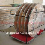Round table cart
