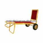 Gold hotel trolley luggage / Hot selling hotel luggage trolley