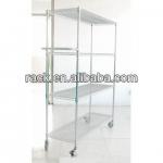 Stainless Steel Metal Wire Kitchen Cart