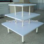 3-Tiered Display Trolley