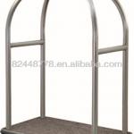 Stainless Steel Luggage Cart, Luggage trolley, Baggage Trolley, Baggage Cart-hotel luggage trolley 145428