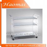 acrylic trolley and carts,fast food trolley,glass trolley cart,drink cart and trolley