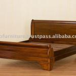 Hotel Furniture - Mahogany Sleigh Bed