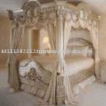 White Elegant Bed Frame-BM 10 BN