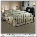 Lastest design double size bed dimensions for luxury hotel