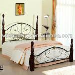 europ style queen bed/princess bed/mental and wood pretty bed