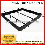 King/Cal king size adjustable metal hotel bed frame funiture