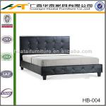 King size leather suite bed | leather furniture bedroom-HB-004