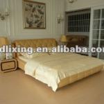 New style hotel furniture design comfortable soft leather bedroom set 3D551-3D551