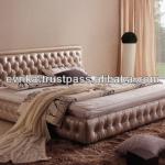 Leather Hotel bed-4018