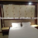 Teak Veneer AZ-0988 Hotel Beds-AZ-0988