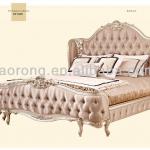 New classic Luxury fabric king bed for hotel bed room TR2030