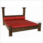 ANTIQUE REPRODUCTION BED