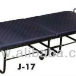 Roll away Folding Bed with mattress and wheels for portability