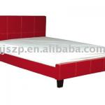beautifully faux red PU bed frame-Leather92
