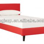 red single leather bed for grils LBS06