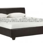 leather bed frame for bedroom