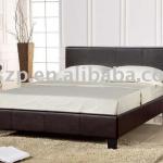 sample faux leather bed frame