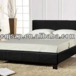 modern cheapest double faux leather bed