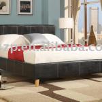 faux leather bed frame