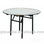 Practical Wood Banquet Restaurant Round Table Top YF-009