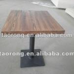 Hotel furniture wooden dining tables and chairs /carbonized table TA-024