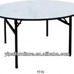 hotel used plastic banquet folding tables for sale YT15