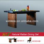 Rattan Hotel Table