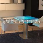 wholsale plastic top led square table