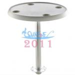 Removable Round Table With Table Pedestal and Base Plate Fixed height 68cm Dia. 60cm-SF21055-1