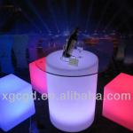 coffee bar counters for sale/led lighting glass table-GR-PL17
