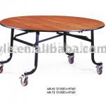 Foshan Mobile Foldable buffet table/Banquet table