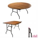 Wooden Banquet Folding Table-RCT-A233