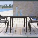 chairs and table garden furniture-DR-W3187