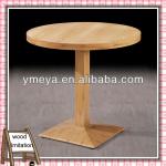 plywood fire proof wood imitation cast steel base bar table (BT044)-BT044